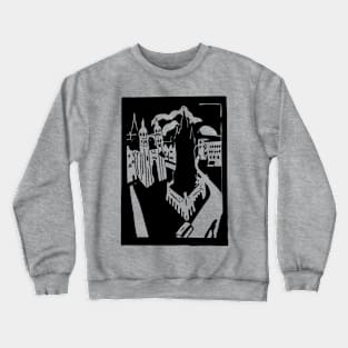 Black tower Crewneck Sweatshirt